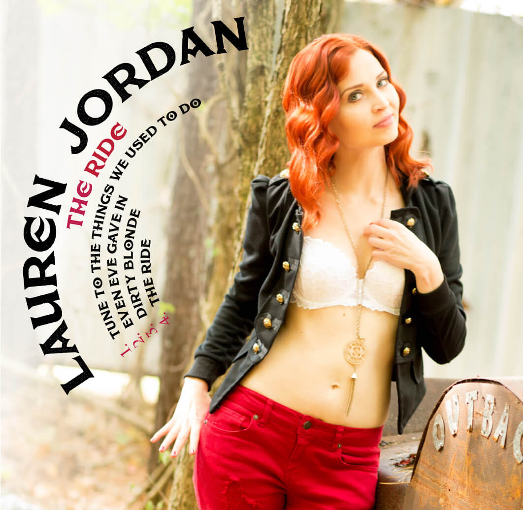 Lauren Jordan - The Ride - CD Label
