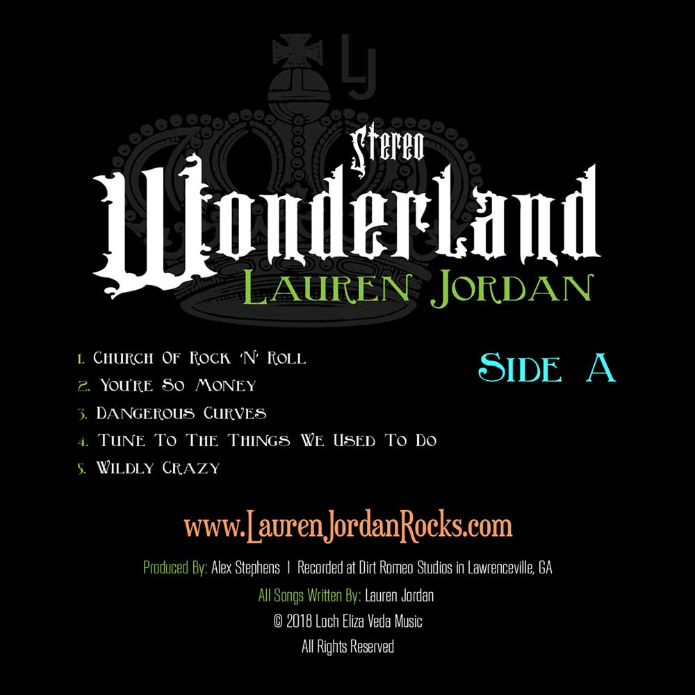 Lauren Jordan - Stereo Wonderland - Vinyl Side A