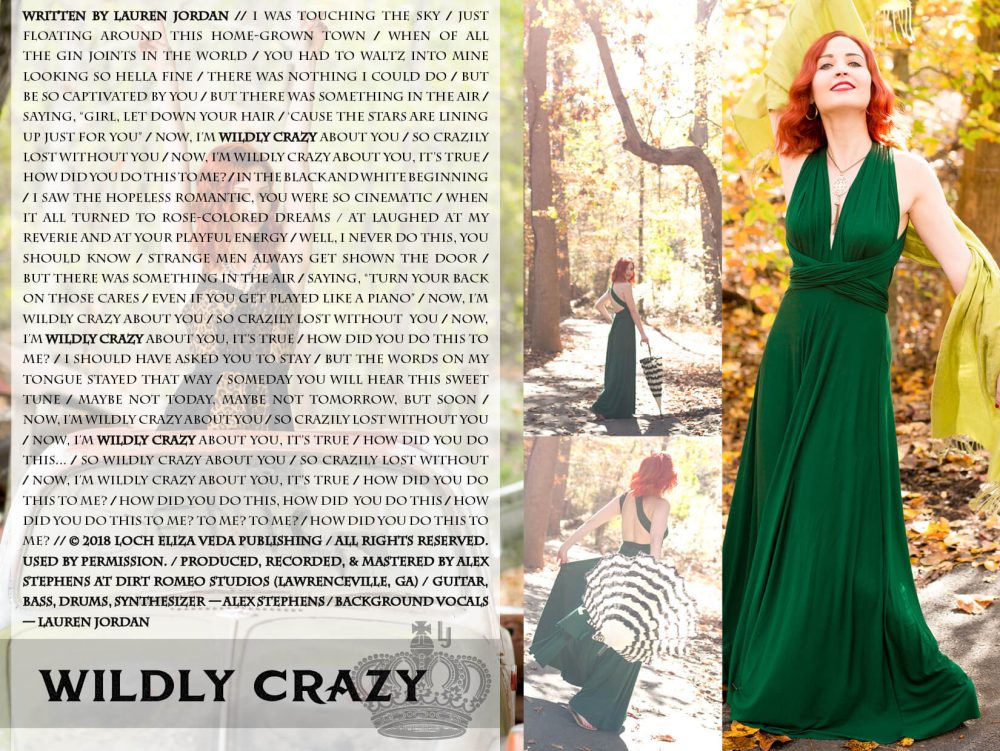 Lauren Jordan - Stereo Wonderland - Wildly Crazy - Lyrics
